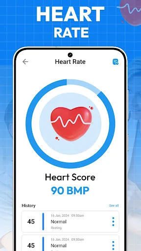 Blood Sugar & Pressure Monitor Android app screenshot 2