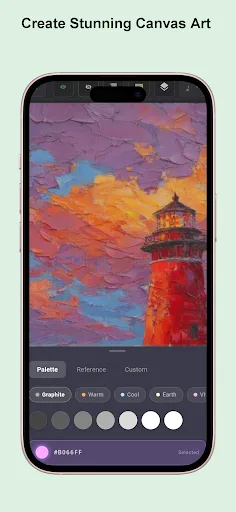 Oleosa - Oil Paint Canvas Art Android app screenshot 1