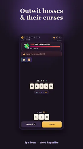 Spellbrew: Word Roguelike Android app screenshot 4