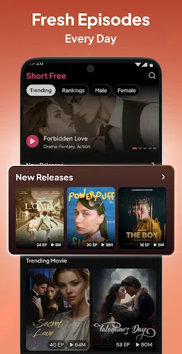 Short Drama & HD Movie Series Android app screenshot 2