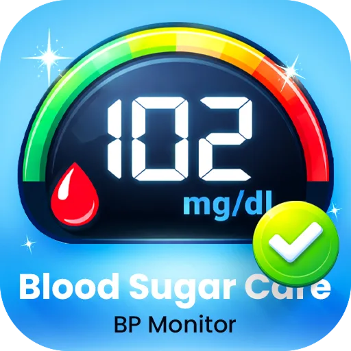 Blood Sugar Care - BP Monitor Android app icon