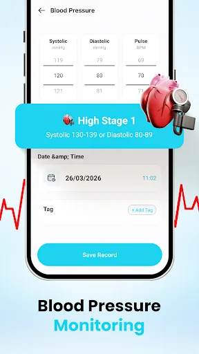 Blood Sugar Care - BP Monitor Android app screenshot 3