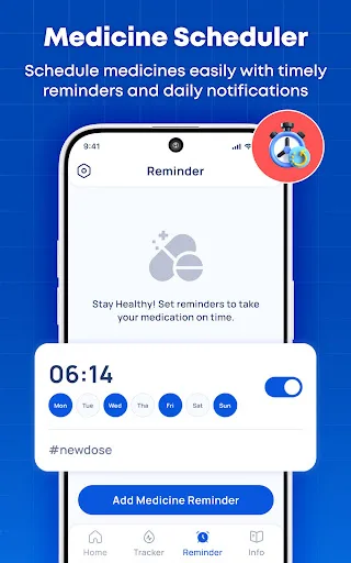 Blood Sugar & Pressure Tracker Android app screenshot 1