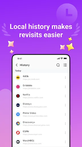 Zapi Browser - Fast & Light Android app screenshot 5