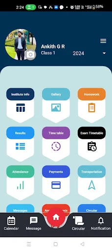 BS Carmel Public School Android app screenshot 1