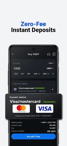 BTCC - Trade Bitcoin & Crypto Android app screenshot 1