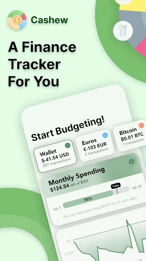 Cashew—Expense Budget Tracker Android app screenshot 1