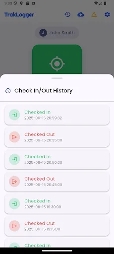 TrakLogger Android app screenshot 3