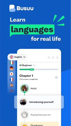 Busuu: Learn & Speak Languages Android app screenshot 1