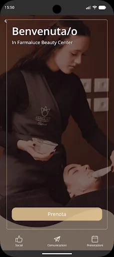Farmaluce Beauty Center Android app screenshot 2
