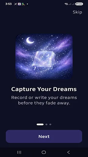 DreamLens–AI Dream Interpreter Android app screenshot 1