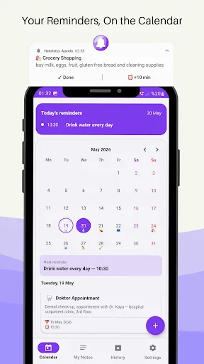 Reminder Planner Android app screenshot 1