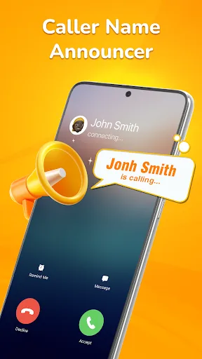 Caller Name Announcer & Talker Android app screenshot 1