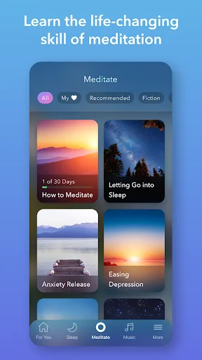 Calm - Sleep, Meditate, Relax Android app screenshot 4