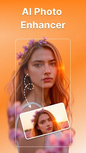 HD Camera: AI Photo Enhancer Android app screenshot 2