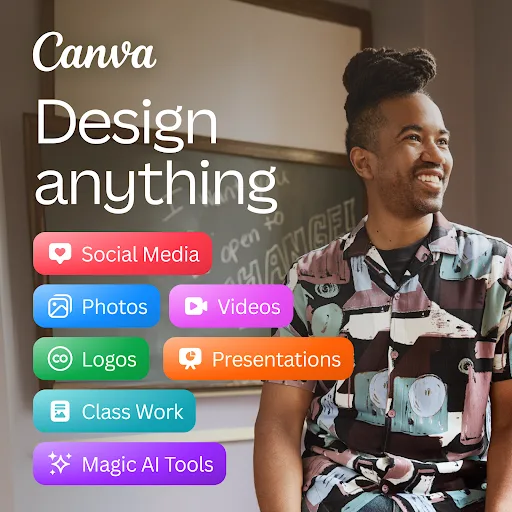 Canva: AI Photo & Video Editor Android app screenshot 1
