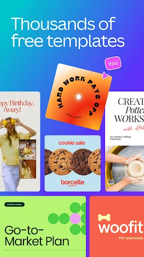 Canva: AI Photo & Video Editor Android app screenshot 2
