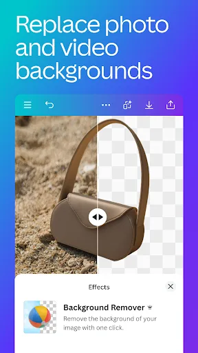 Canva: AI Photo & Video Editor Android app screenshot 3