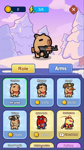 Capy Defender: Frost Android app screenshot 1