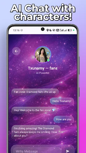 Txunamy Fake Call & Chat Android app screenshot 3