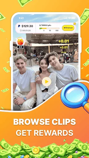 Cash Video: Earn Real Money Android app screenshot 3