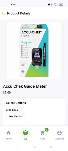 Cash 4 Diabetic Strips Android app screenshot 4