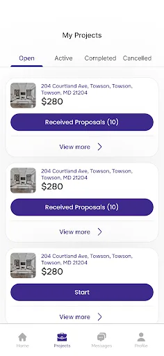 KLEENUP Android app screenshot 4
