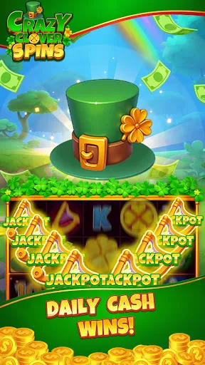 Crazy Clover Spins Android app screenshot 1