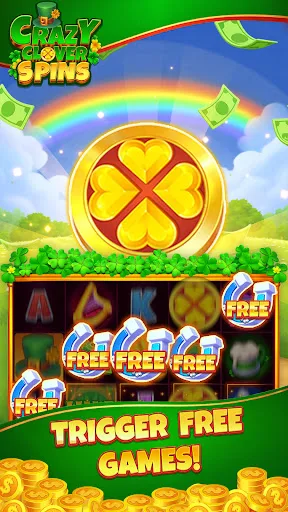 Crazy Clover Spins Android app screenshot 2