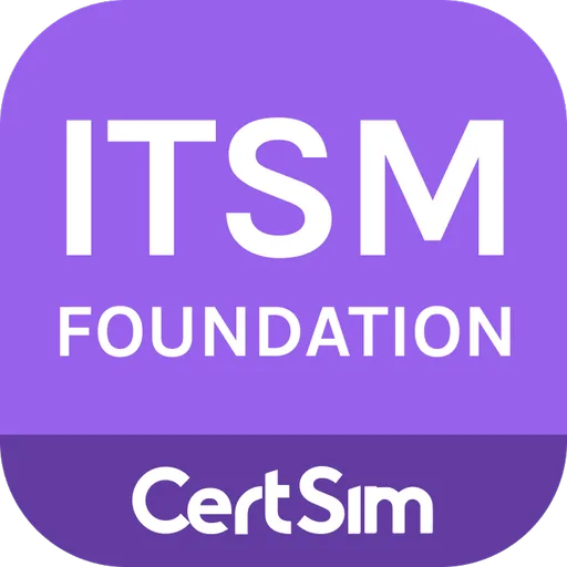 ITSM Foundation CertSim Android app icon