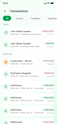 ChangPay Android app screenshot 3