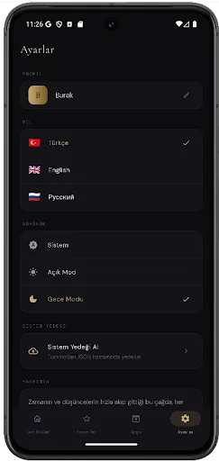 ChronoNote: Akıllı Notlar Android app screenshot 3