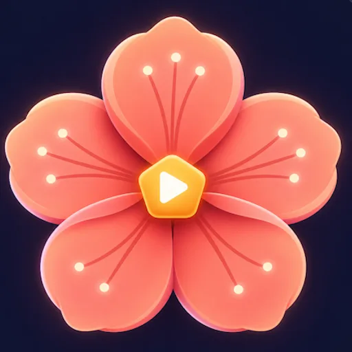 Cinebloom: TV Shows & Movies Android app icon