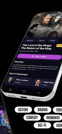Cinevora Android app screenshot 2