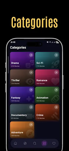 Cinevora Android app screenshot 5