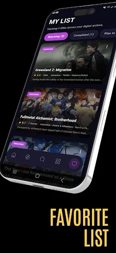 Cinevora Android app screenshot 6