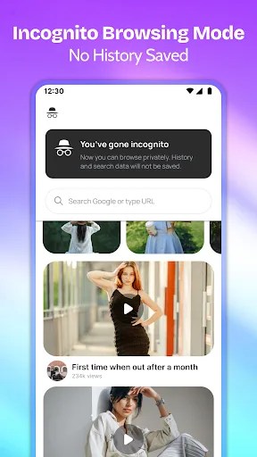 Cipher - Fast Private Browser Android app screenshot 2