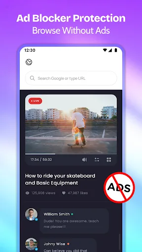 Cipher - Fast Private Browser Android app screenshot 4