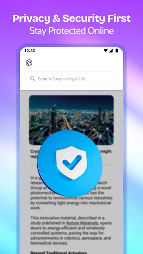 Cipher - Fast Private Browser Android app screenshot 5