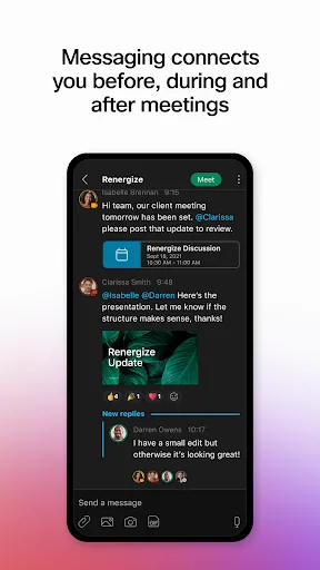 Webex Android app screenshot 4
