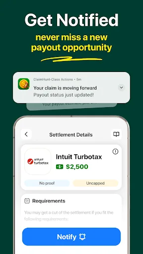 ClaimHunt: Class Action Claims Android app screenshot 5