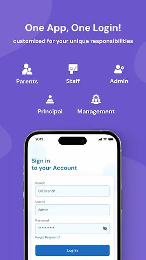 SRRS Smart Campus Raichur Android app screenshot 1