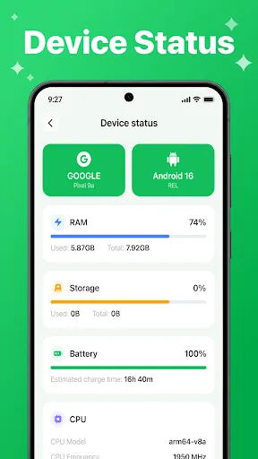 Cleaner Tools Android app screenshot 3