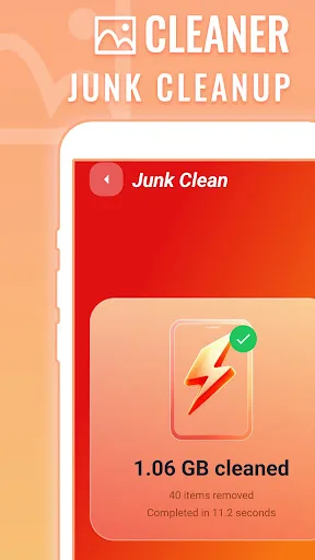 Cleaner: Junk Cleanup Android app screenshot 3
