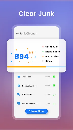 Phone Cleaner - Clear Junk Android app screenshot 2