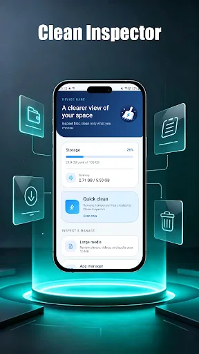 Clean Inspector Android app screenshot 1