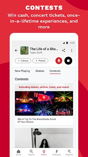 iHeart: Music, Radio, Podcasts Android app screenshot 6