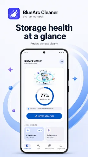 BlueArc Cleaner Android app screenshot 1