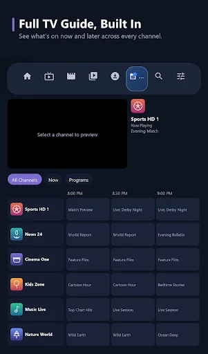 CloudStream: IPTV Live TV Pro Android app screenshot 4