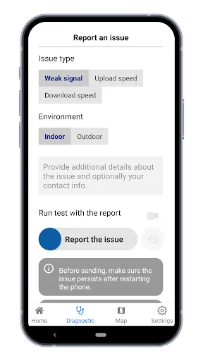 CMC Speed Test Android app screenshot 2
